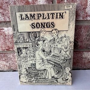 Lamplightin Songs Folk M Lynwood Smith Albert Brumley Vintage 1966 Sheet Music